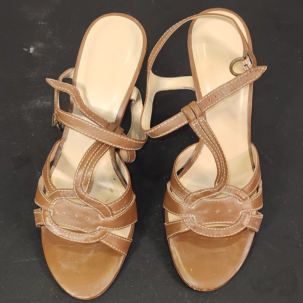 LOFT Brown Strappy Sandals